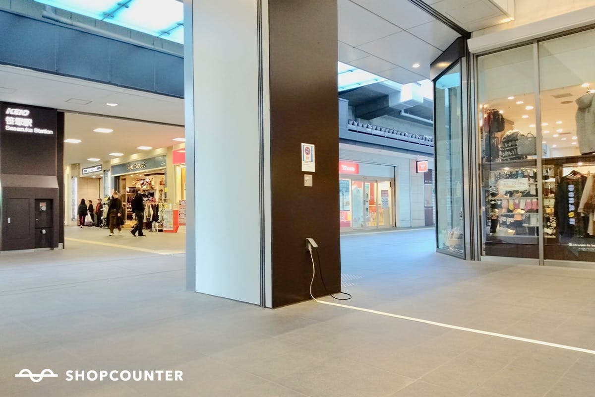 京王線笹塚駅すぐ!物販に最適なメインエントランス前のポップアップスペース