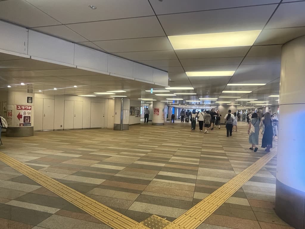 物販・プロモーションイベントに最適、1F南北自由通路に面したイベントスペース